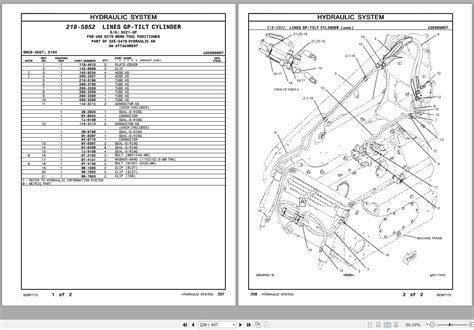 caterpillar skid steer hydraulic cylinder diagram|caterpillar loaders 226.